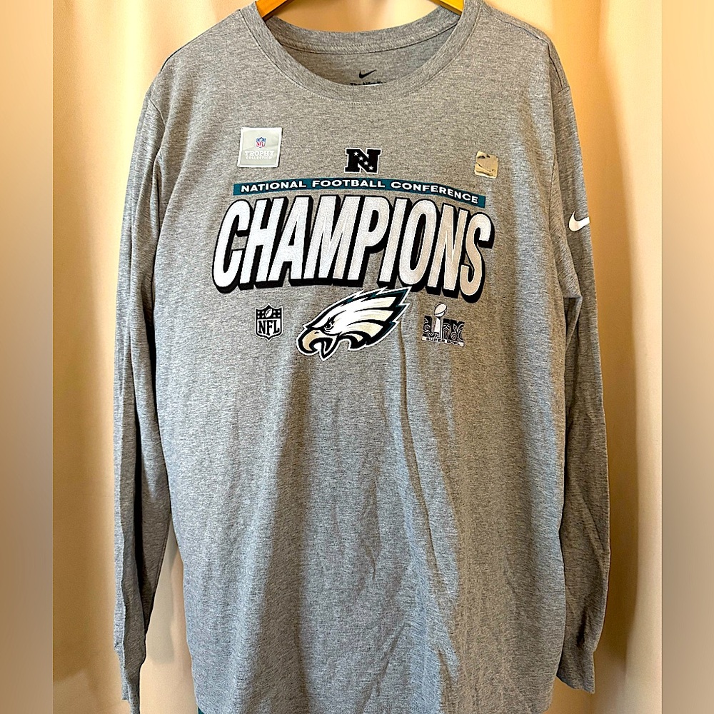 Nike/NFL official *EAGLES* NFC Champion long sleeve tee
